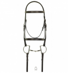 Aramas (1509) Fancy Square Raised Padded Bridle with Fancy Square Raised Lace Reins